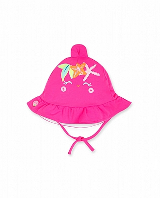 hat with tuc-tuc cord - Fuchsia