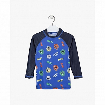 αντηλιακή μπλούζα +40 UPF losan - Μπλε σκούρο