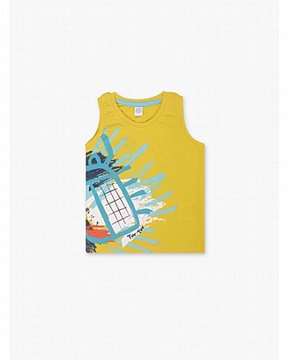 tuc tuc sleeveless top - Yellow