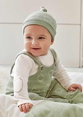 Mayoral hooded jumpsuit - Lime