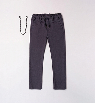 iDO pants with laces - Dark Beige