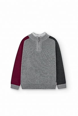Boboli knit sweater - Gray