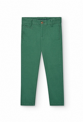 Boboli satin pants - Green