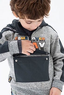 Item: Boboli sweatshirt - Gray Boboli sweatshirt - Gray