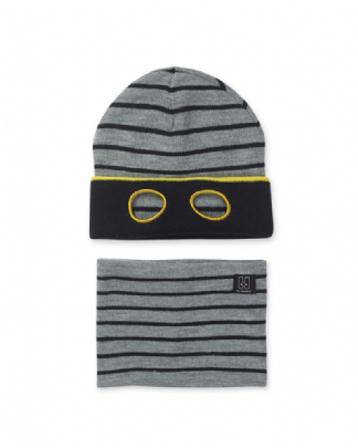 Teenage nathkids hat set  - Gray