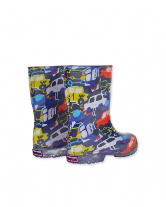 Item: Waterproof tuc tuc boots - Blue Waterproof tuc tuc boots - Blue