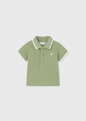 Item: Mayoral short sleeve polo shirt - Olive Mayoral short sleeve polo shirt - Olive