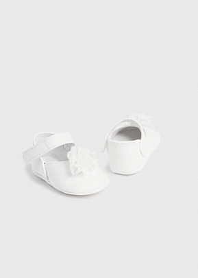 Mayoral baby ballerinas - White