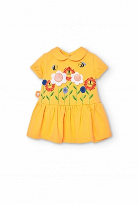 Boboli φόρεμα   - Κίτρινο