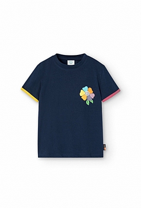 Item: Boboli short sleeve blouse - Dark blue Boboli short sleeve blouse - Dark blue