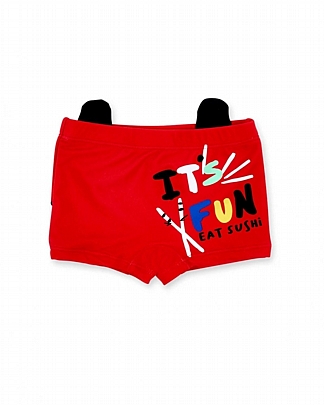 Item: Tuc Tuc Boxer Swimwear - Red Tuc Tuc Boxer Swimwear - Red