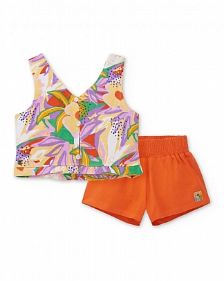 Item: Tuc Tuc shorts set - Purple Tuc Tuc shorts set - Purple