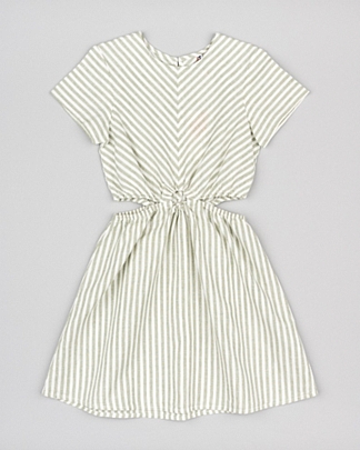 Item: Losan striped dress - Olive Losan striped dress - Olive