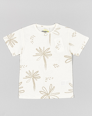 Item: Losan short-sleeved top - White Losan short-sleeved top - White