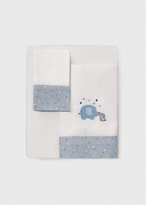 Item: Mayoral sheet set - Light blue Mayoral sheet set - Light blue