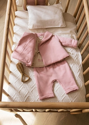 Mayoral σετ 3 τεμαχια  νεογέννητο  - Ροζ