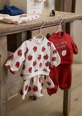 Mayoral σετ μακό μήλο - Κόκκινο