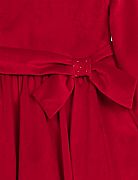 Abel & lula φόρεμα βελούδο κόκκινο  : 3