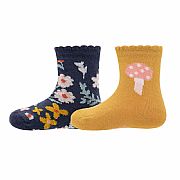 κάλτσες 2-pack GOTS λουλούδια/μανιτάρι ewers  : 1