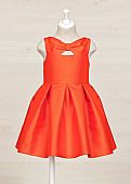simple abel and lula mikado dress : 1