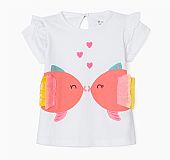 short sleeve zippy t-shirt : 2