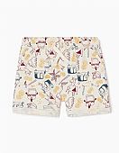 cotton zippy shorts : 1