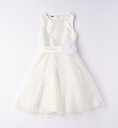 φόρεμα από τούλι λευκό πουά iDO : 1