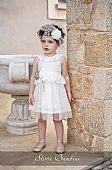 Stova Bambini Baptism Dress Belgian Linen Gauze SS24G5 : 2