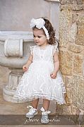 Stova Bambini βαπτιστικό φόρεμα από τούλι SS24G6 : 1