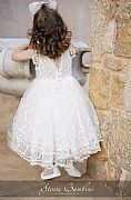 Stova Bambini βαπτιστικό φόρεμα από τούλι SS24G6 : 3