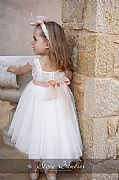 Stova Bambini βαπτιστικό φόρεμα SS24G11 : 2