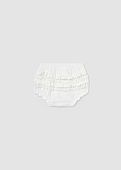 Mayoral romper diaper cover ruffle Better Cotton : 2