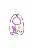 Pack of 4 baby bibs : 4