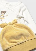 Mayoral σετ φορμα καπελο βελουδο : 3