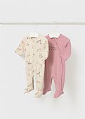 Mayoral set of 2 cotton bodysuits : 1