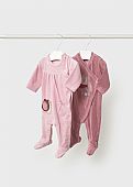 Mayoral set of 2 velvet jumpsuits : 1