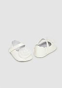 Mayoral παπουτσάκια κρεμ με λουλούδι : 1