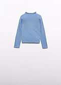 Abel & Lula shiny channel knit turtleneck : 2