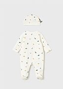 Mayoral βρεφικό σετ πιτζαμάκι & σκουφάκι με δεινοσαυράκια : 2