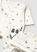 Mayoral βρεφικό σετ πιτζαμάκι & σκουφάκι με δεινοσαυράκια : 3