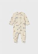 Mayoral σετ 2 πιτζαμάκια νεογέννητου με ζωάκια  : 2